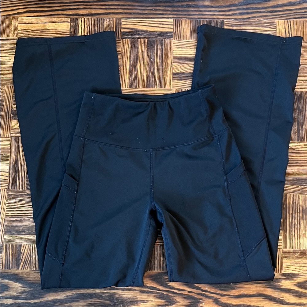 Women’s Black High-Waist Workout Leggings